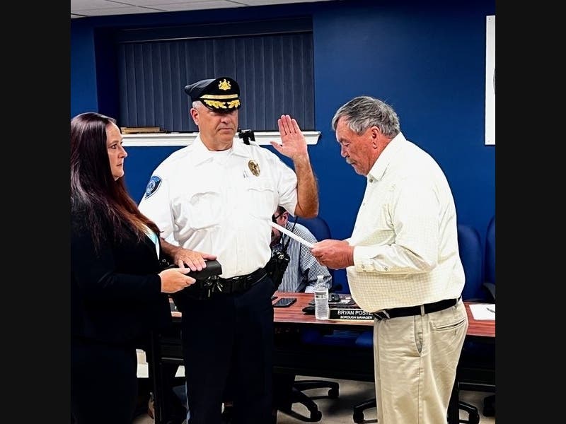 Oscar Horajeckyj was recently sworn in as the new chief of the Rockledge Borough Police Department.