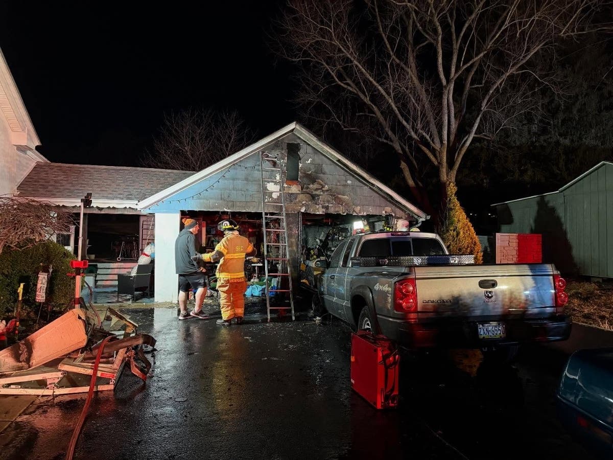 Fire Destroys Garage At Upper Southampton Twp. Home | Upper Southampton ...