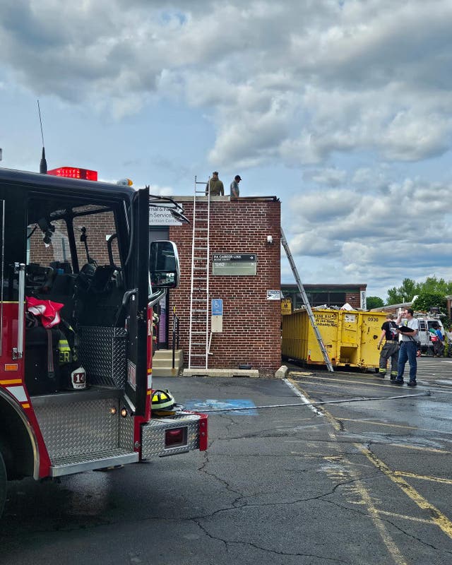 Bucks County Office Center Roof Catches Fire | Levittown, PA Patch