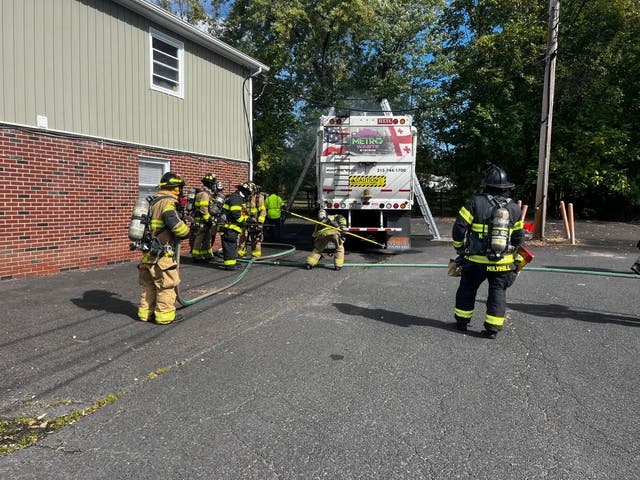 Trash Truck Catches Fire At Street Road Building | Upper Southampton ...