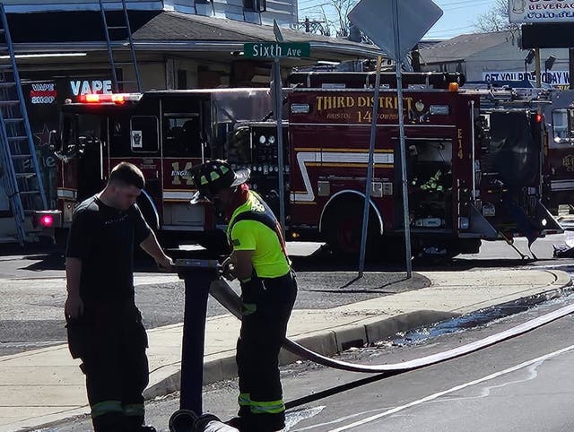 Fire Knocked Down In Bristol Borough Building | Levittown, PA Patch