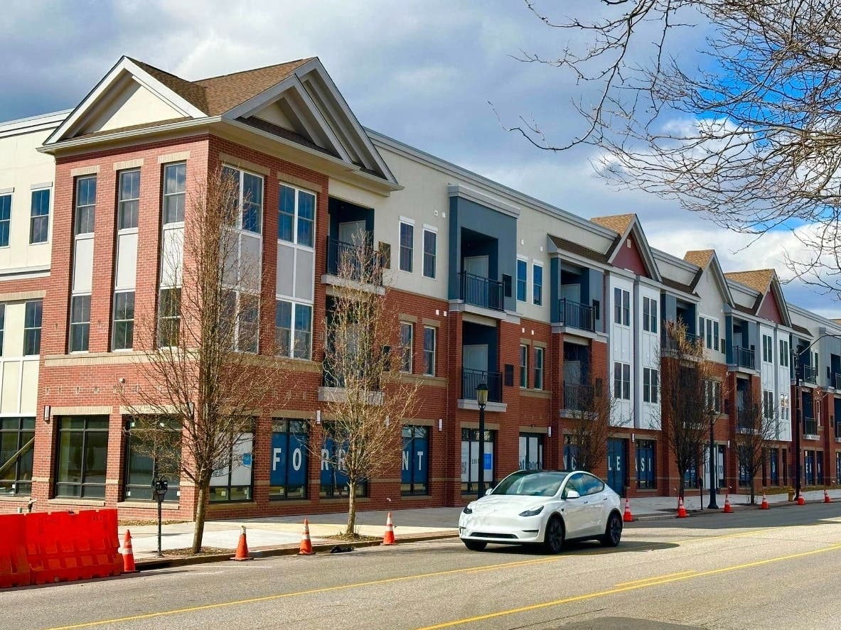 "The Station At Hatboro" -- the borough's second major apartment complex -- is nearing completion on North York Road.