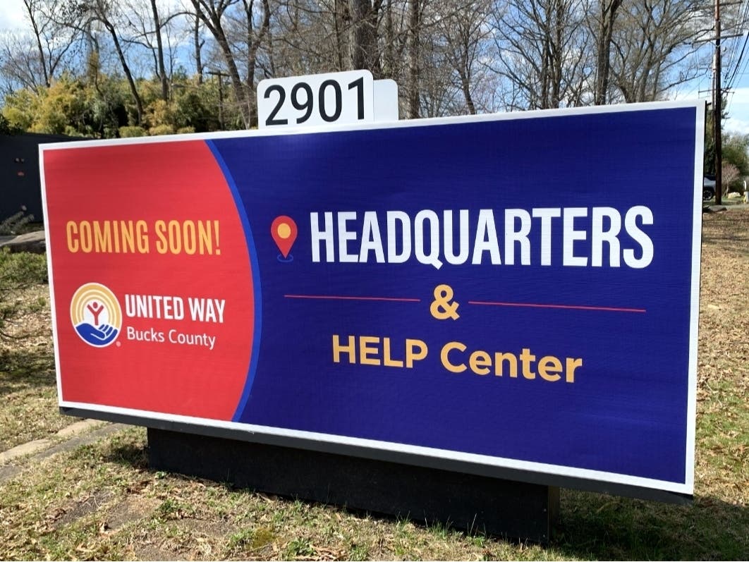 The United Way of Bucks County has announced a permanent home for its HELP Center and headquarters in Bristol Township.