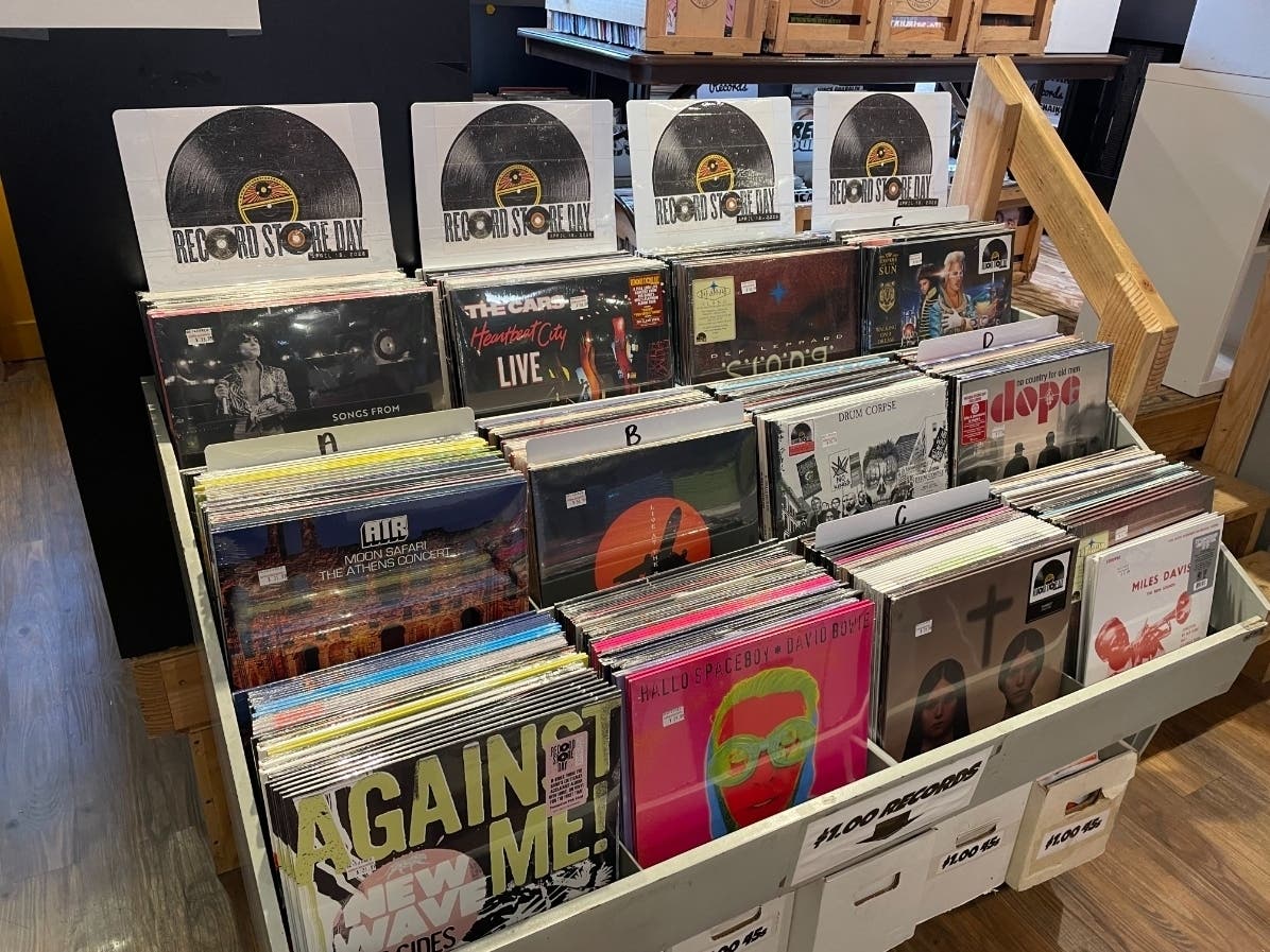 Siren Records held Record Store Day at its location in Doylestown on Saturday.
