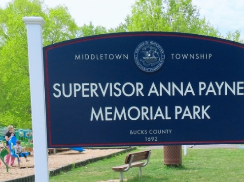 A ribbon-cutting ceremony on Friday will rename the township's inclusive playground as Supervisor Anna Payne Memorial Park.