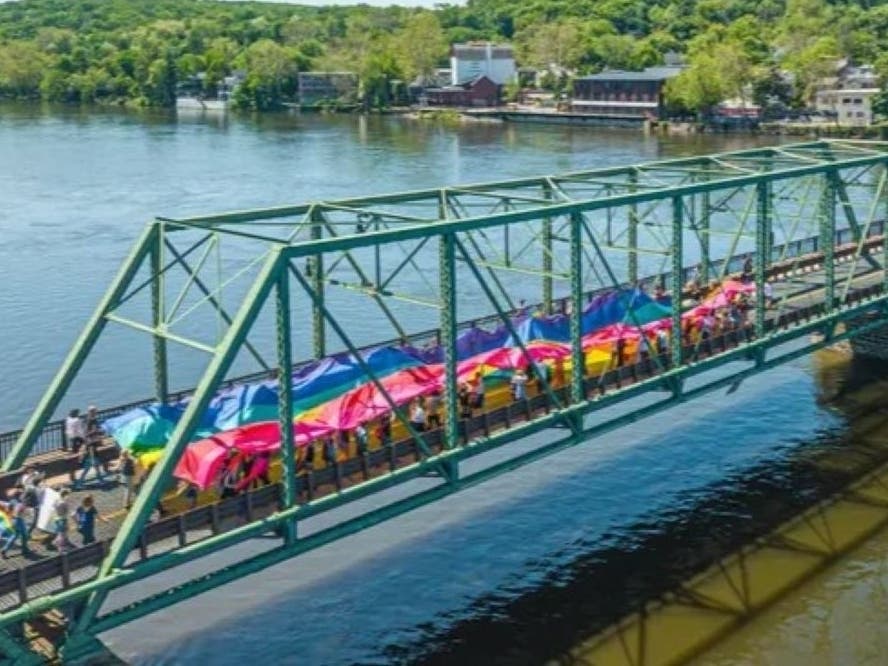 New Hope Borough and riverfront neighbor, Lambertville, N.J., will beam with pride on Saturday.