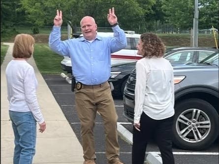 Horsham Township Deputy Police Chief Adam Dunning retired on Friday.