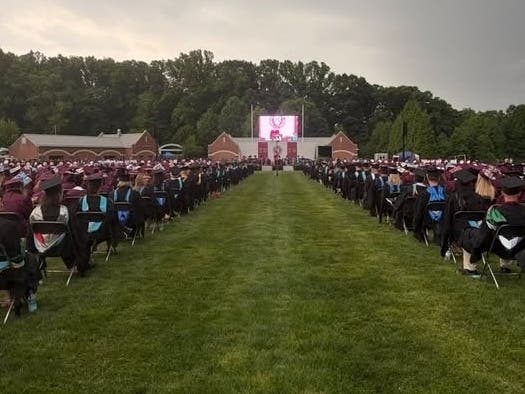 Abington High School's graduating Class of 2026 has endured a lot to get to the end of their education in the school system.