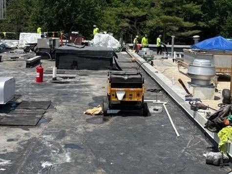 Renovations are underway this summer at the Benjamin Rush Elementary School.