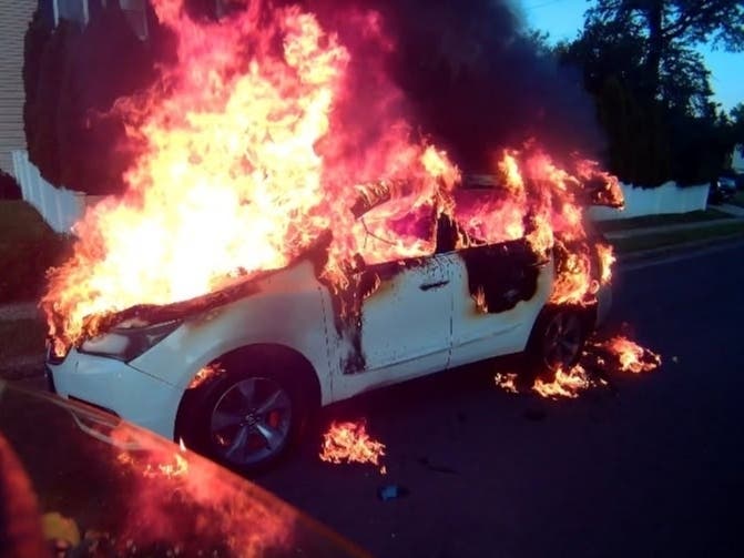 The Roslyn Fire Company and mutual aid crews had a busy weekend putting out fires at several locations.