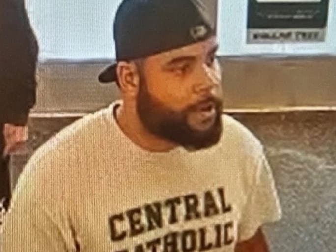 Falls Township Police are seeking a man who exposed himself to a customer at a store on Tuesday afternoon.