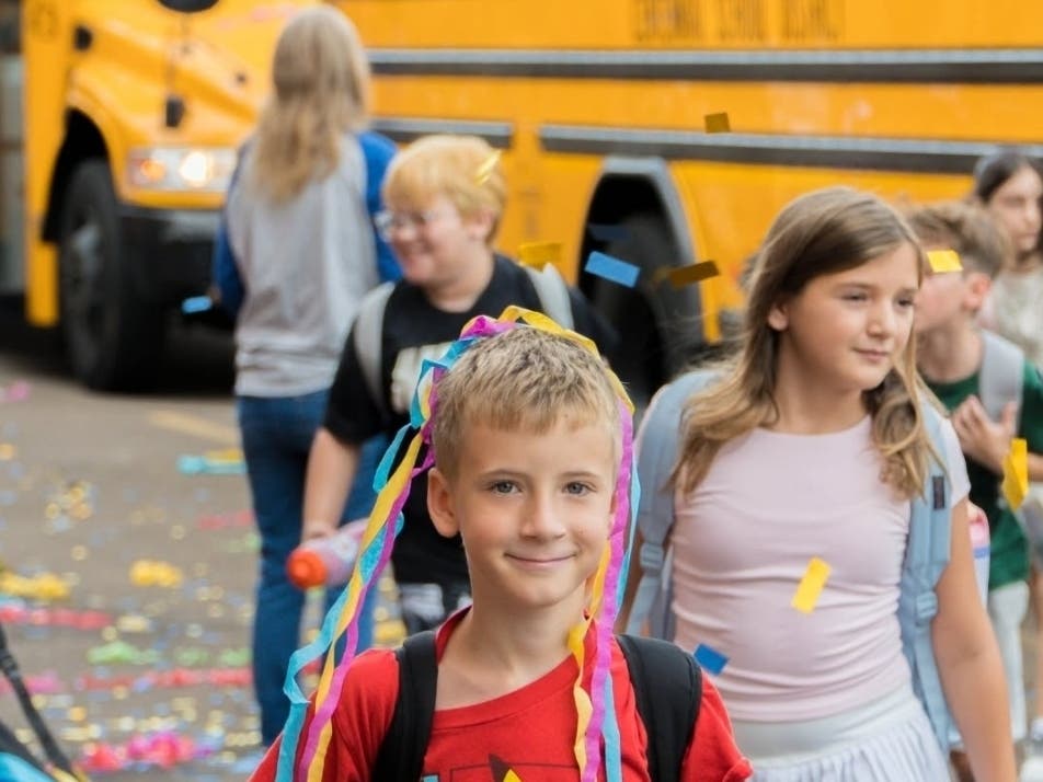 Students returned to classes in the Centennial School District on Monday.