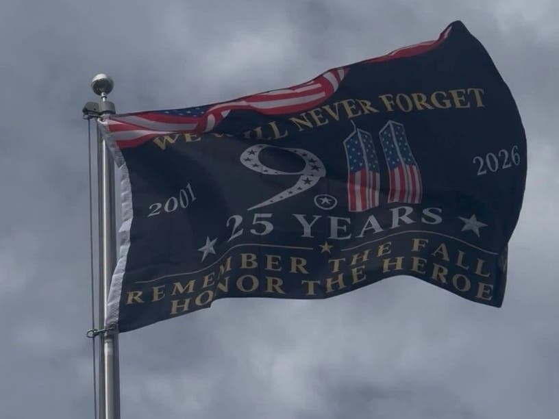 Hatboro was donated a 9/11 memorial flag by State Rep. Nancy Guenst, a military veteran. 