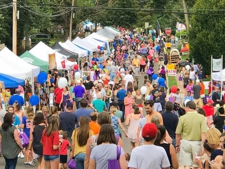 The Commonplace Reader bookstore is hosting local authors and Dog Man for Saturday's annual Harvest Day in Yardley Borough.