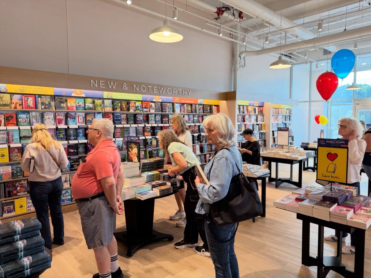 A new Barnes & Noble has opened in eastern Montgomery County.