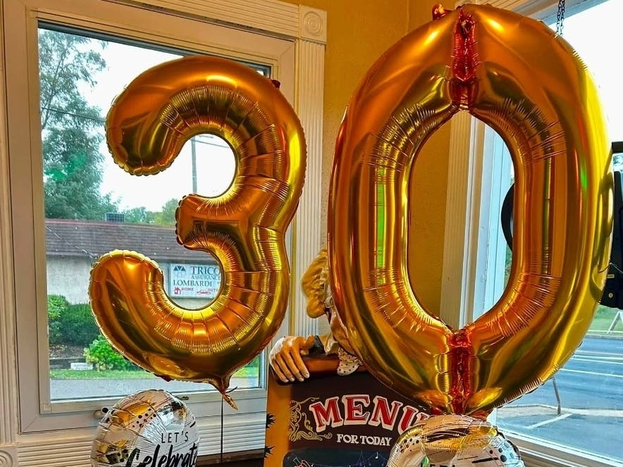 Cafe Lombardi's is celebrating 30 years of operation in Horsham Township.