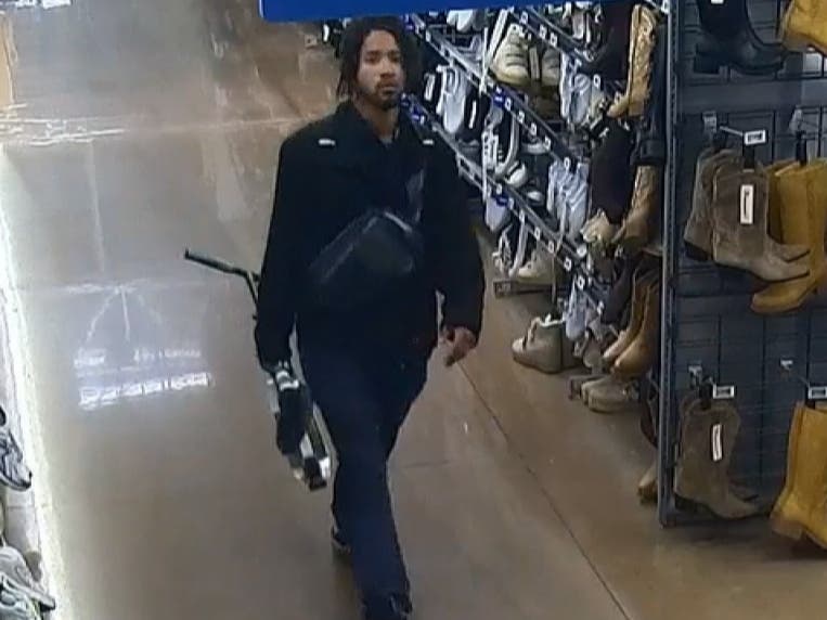 Bensalem Police seek a man who provided fraudulent paperwork for a Winchester .308 rifle at Walmart on Friday.