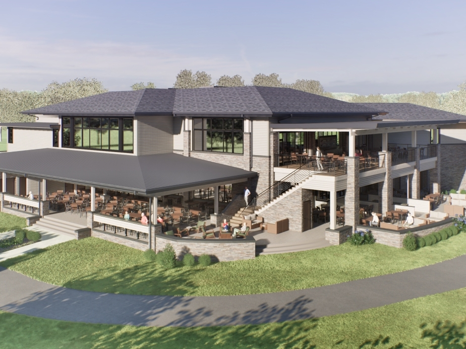 A groundbreaking ceremony of the new $25 million Five Ponds Golf Club clubhouse in Warminster will take place on Tuesday.