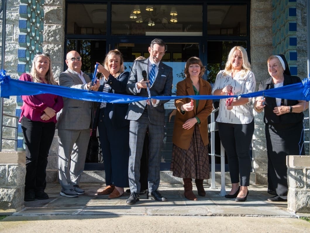 A ribbon-cutting ceremony took place on Thursday at Manor College in Jenkintown to unveil its new dental health center.