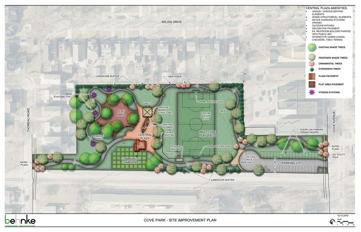 Lakewood Cove Park plans