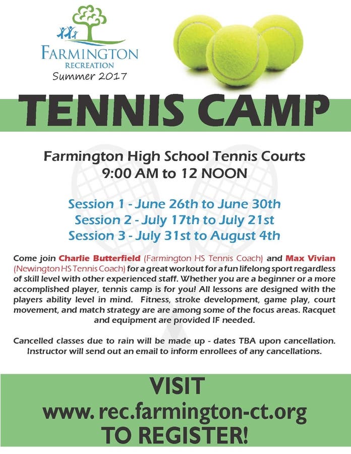 Img Tennis Camp Schedule