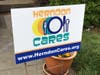 Donors giving $50 or more receive a fun Herndon Cares yard sign to share their community spirit!