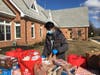 Ankit is a Senior at Herndon High School.  "The passion and drive at Food for Neighbors is incredible," shared Ankit.  "I love being surrounded by such compassionate people who are dedicated to helping the local community.”