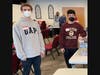 These young men came prepared for the cold!