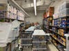 Look at all of the wonderful food in the school pantry!