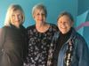 Pat Williams (left) enjoys a Herndon Village Network (HVN) volunteer appreciation event with HVN President Penny Halpern (center) and Board Secretary Rosemary Kendall (right).