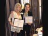 Pat celebrates 35 years of service with the Rotary Club.