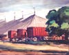 Circus Wagons by William Hartman