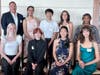 Nine of the ten 2024 Arts Advocates scholarship winners