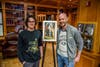 Illustrators of the Future winner, Emerson Rabbitt of Minneapolis, MN with Writers of the Future winner, Rustin Lovewell