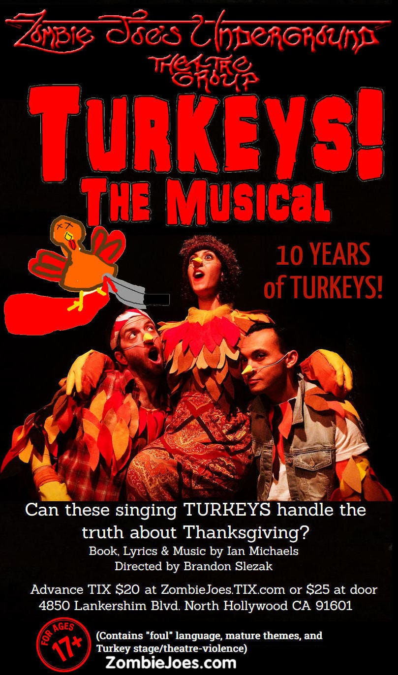 TURKEYS! THE MUSICAL: 10 Years of TURKEYS!
