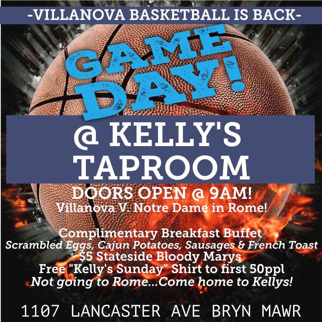 Nova Basketball Watch Party @ Kelly's