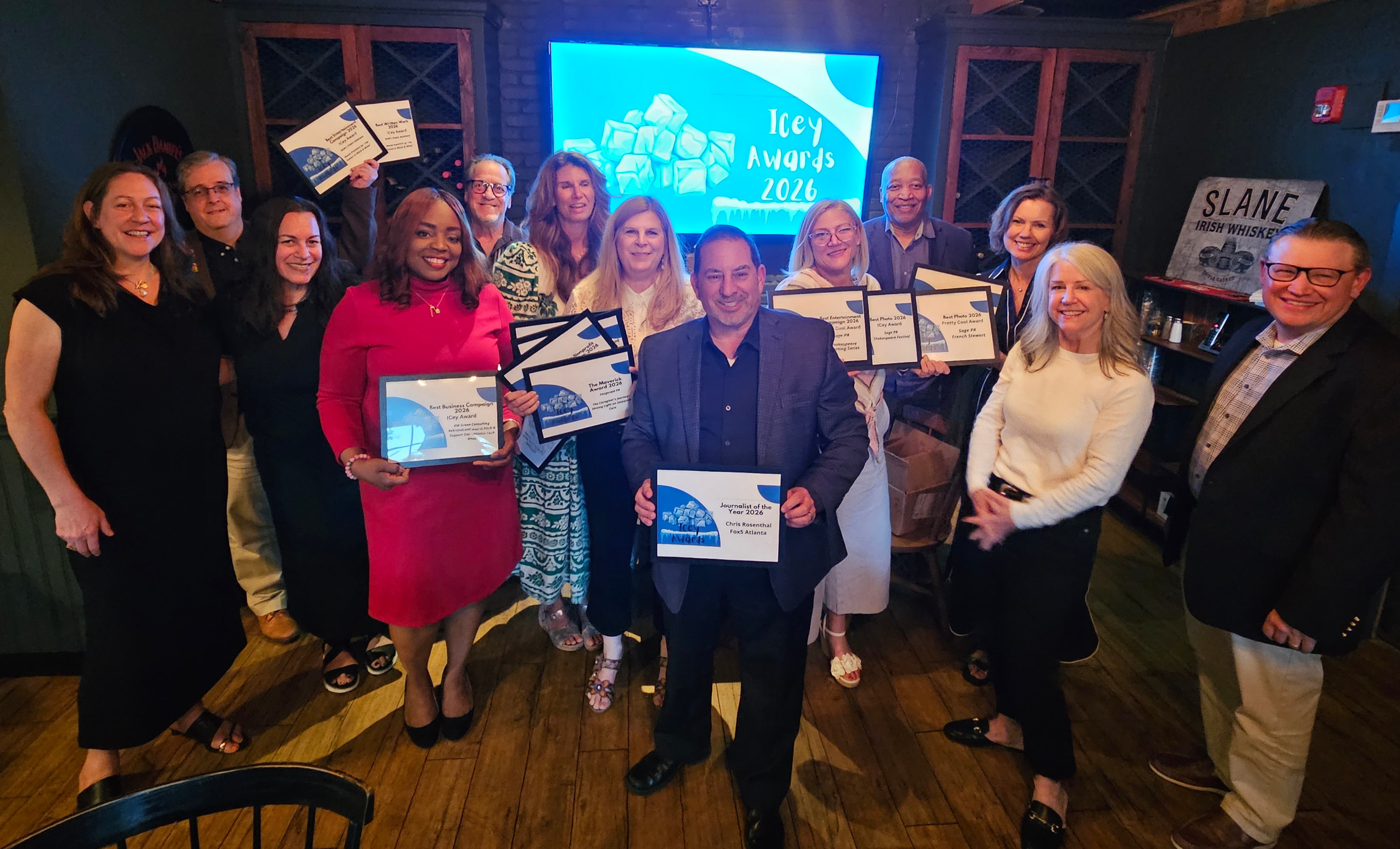 Second Annual ICey Awards Held in Atlanta, Honoring Georgia Independent PR Professionals