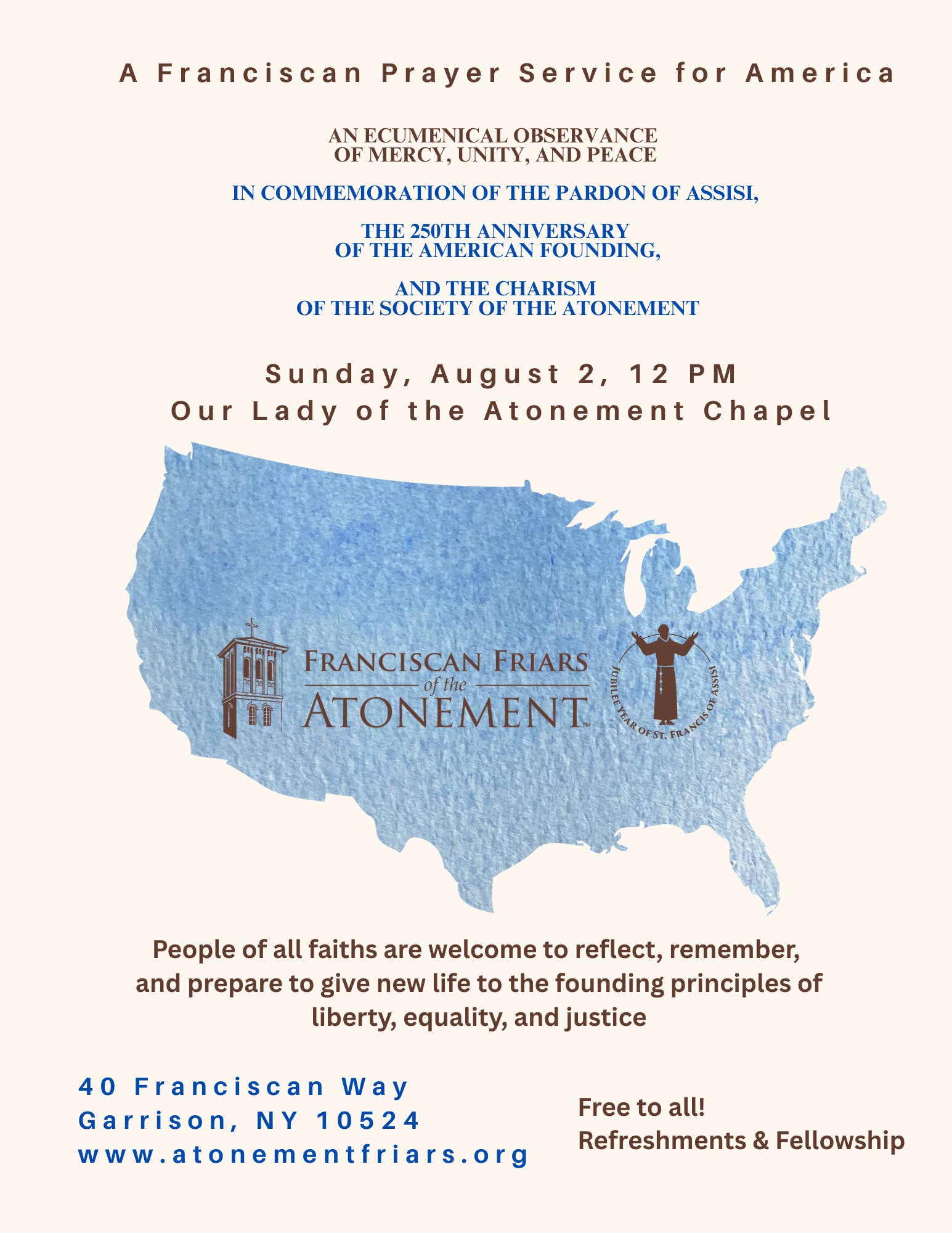 A Franciscan Prayer Service for America