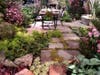 Winning exhibit “A ‘Secret Garden’ Party” at the Boston Flower & Garden Show.