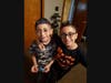 Thomas Jefferson Students Julian and Cristopher Manrique enjoyed crazy hair day.