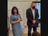 Joliet City Councilman Joe Clement talks with Forest Park students