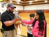 Chubs, an American Alligator, visits Dirksen Junior High