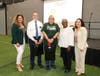 30 Years (From left) Board of School Inspector Sandra Aguirre, Dr. John Armstrong, JFK;  Andrea Kirchman, Gompers; Board of School Inspector Gwendolyn Ulmer, and Board of School Inspector Delia Ulloa-Jimenez