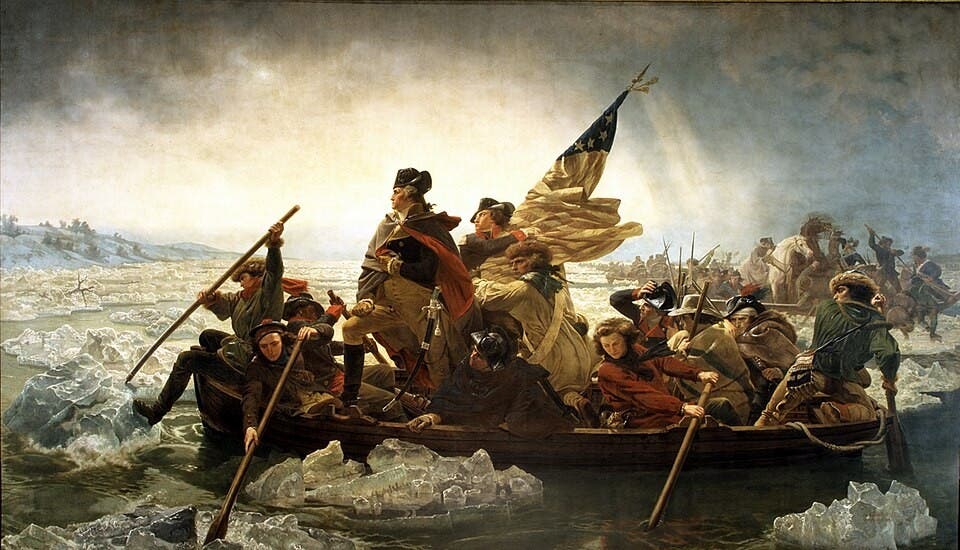  Footprints in the Snow - George Washington's Continental Army of 1776