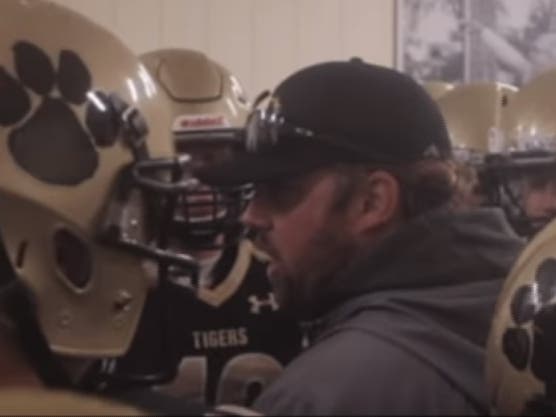 In a highlight reel from the Tigers' 2018 season, head coach Dave Mastroianni tells his players "We are not done."