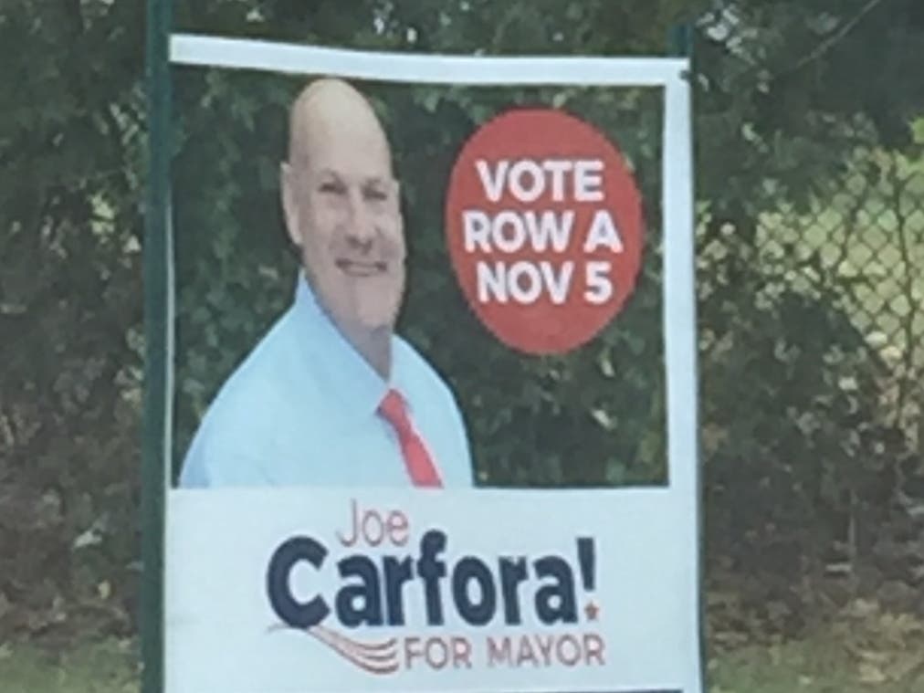 Democratic mayoral candidate Joe Carfora 