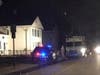 Scene of Mechanic Street stabbing. 