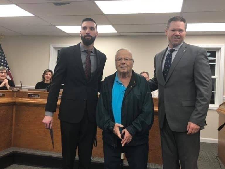 Director of Parks and Recreation Scott Johnson saved a man's life using the Heimlich maneuver and CPR. 