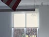 Walsh Intermediate School window screen shows the classroom number on shades that can be seen from the outside. 