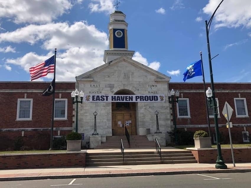 The 'East Haven Proud' motorcade united the community, from a distance. 